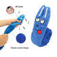 Plush Snail Puzzle Feeder Toy