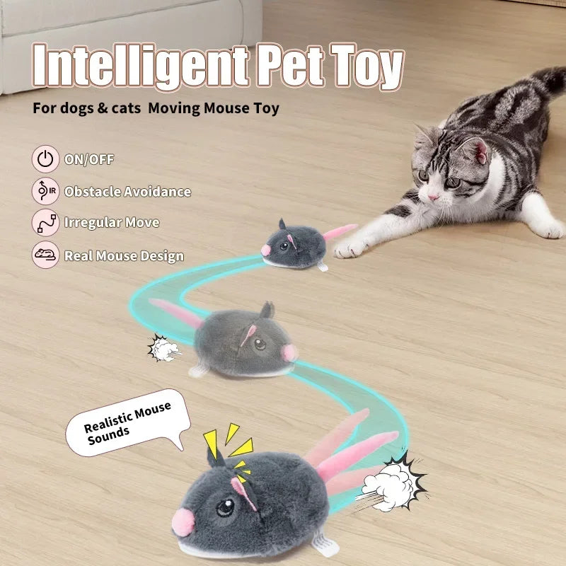 Electric Interactive Mouse Cat Toy