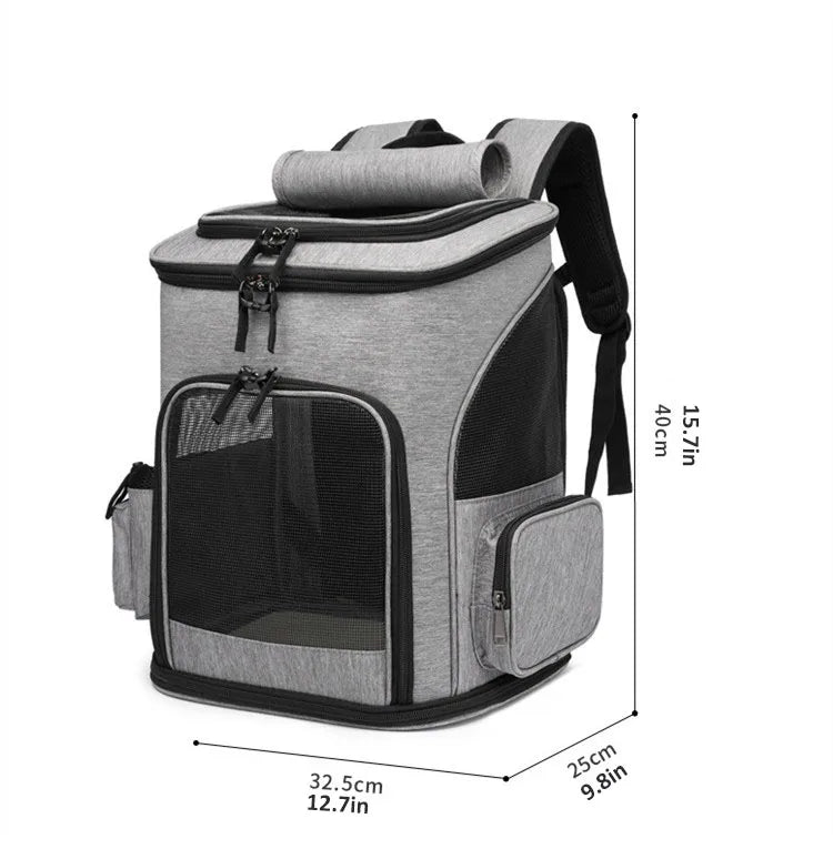 Breathable Foldable Pet Carrier Backpack
