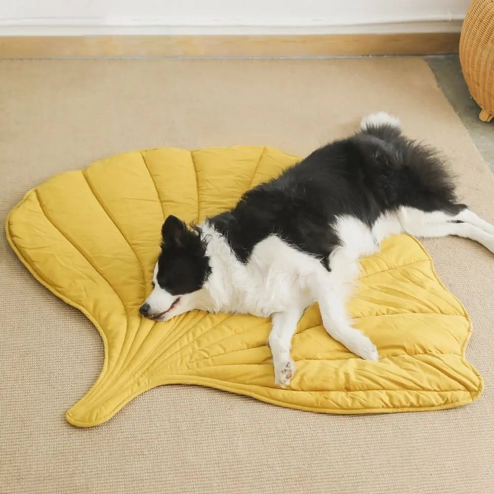 Dog Cooling Leaf Mat Blanket