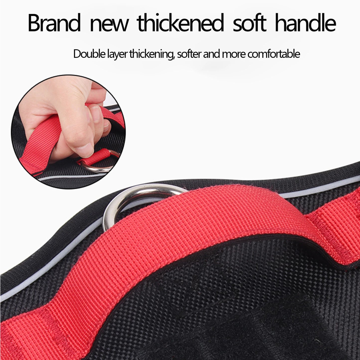 Reflective Tactical Dog Harness – Medium & Large