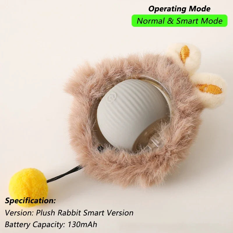 Rechargeable Cat Interactive Rolling Ball Toy
