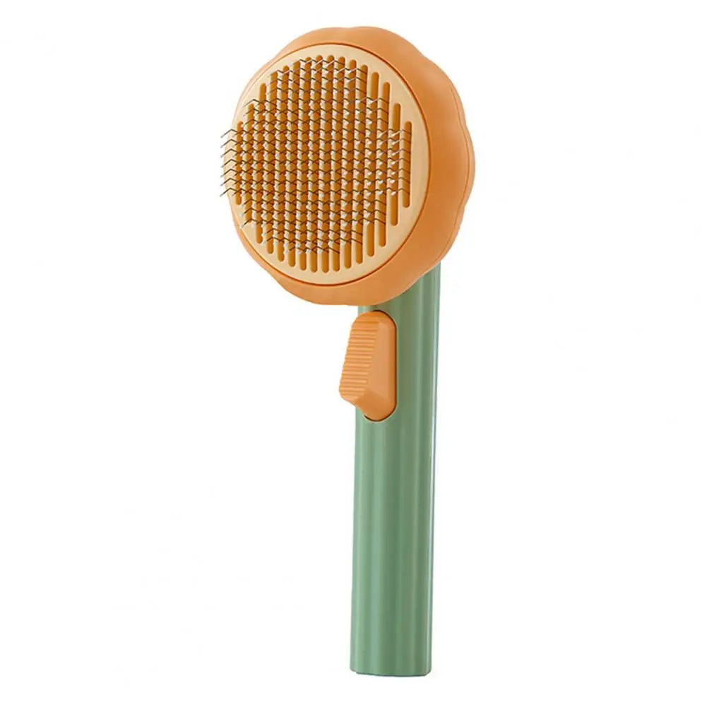 One-Click Pet Slicker Brush