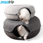 Donut Cat Tunnel Bed & Playhouse