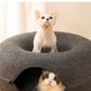 Donut Cat Tunnel Bed & Playhouse