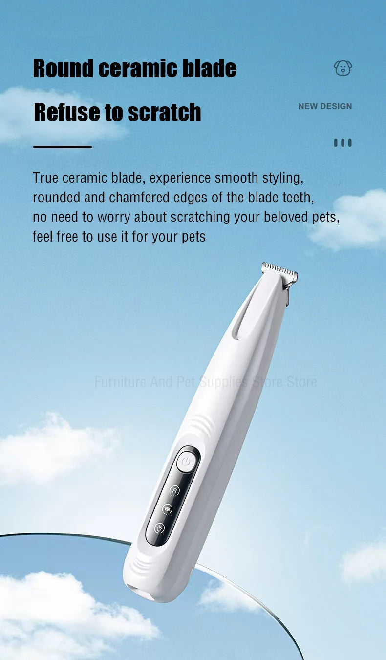 LED Dog Paw Trimmer Clippers