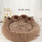 Fluffy Dog & Cat Bed Basket