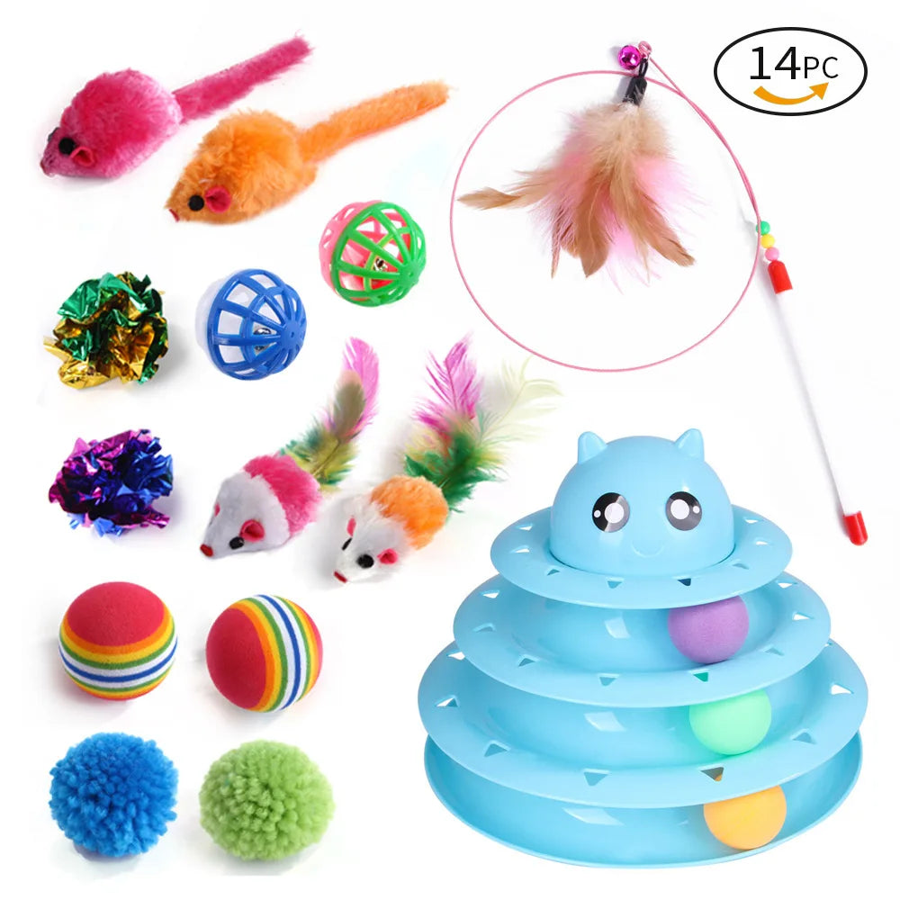 DualPet 20-Piece Cat Toy Variety Set