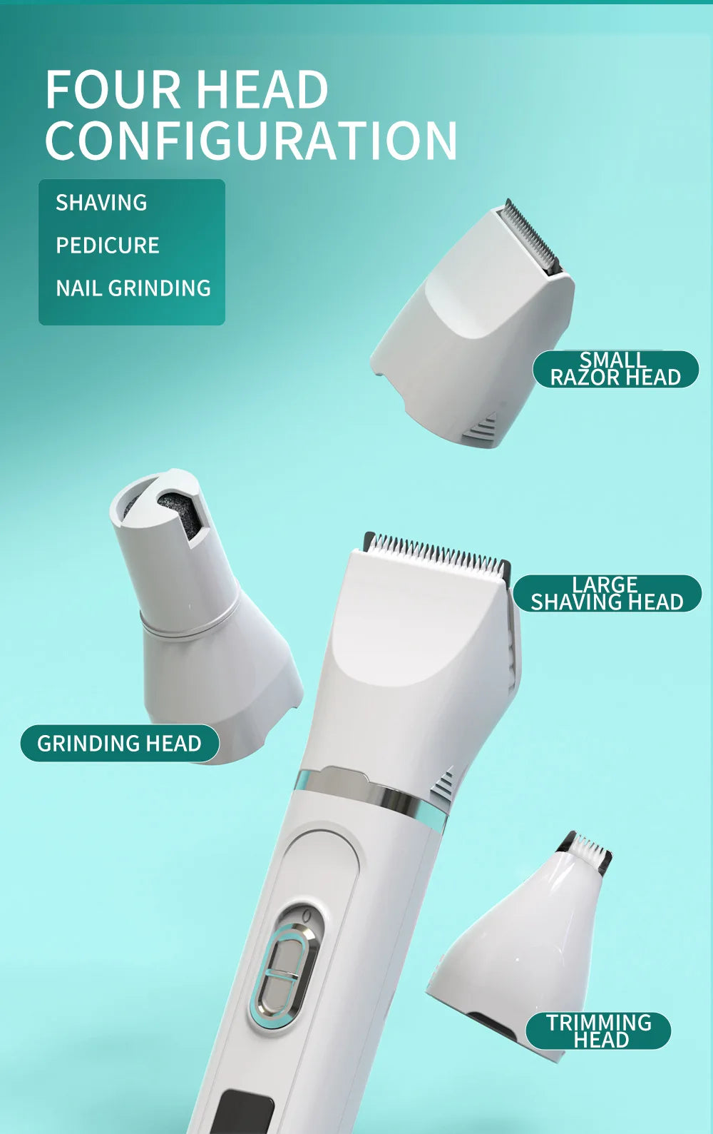 Rechargeable Electric Pet Hair Clipper