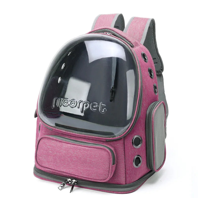 Transparent Breathable Pet Carrier Backpack