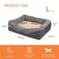 Orthopedic Dog Bed with Bolster