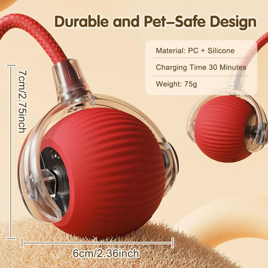 Rechargeable Cat Interactive Rolling Ball Toy