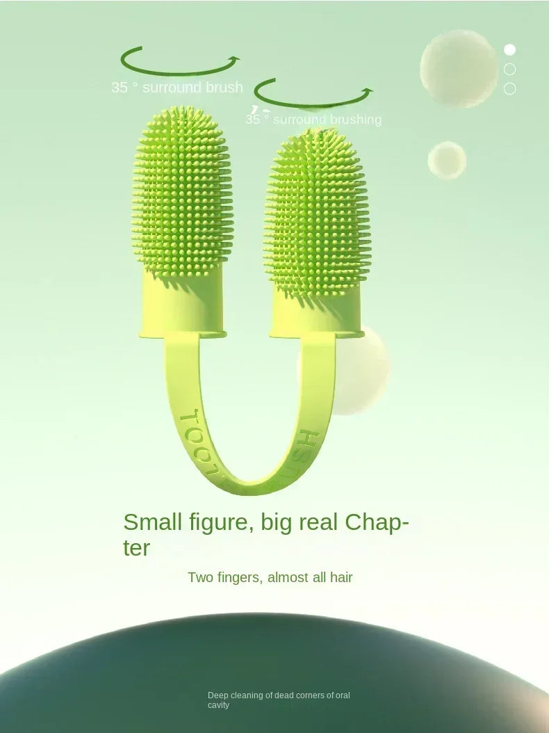 Silicone Pet Finger Toothbrush