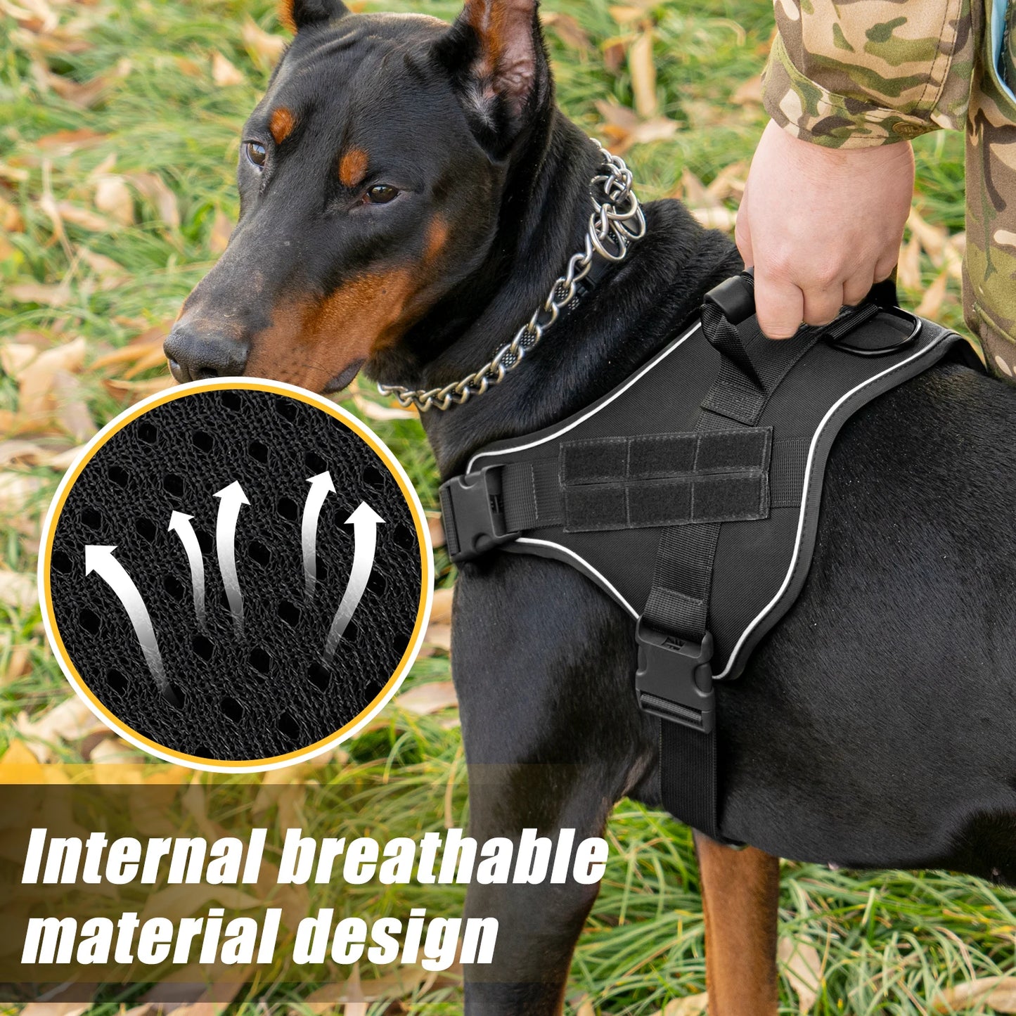Tactical Dog Training Harness
