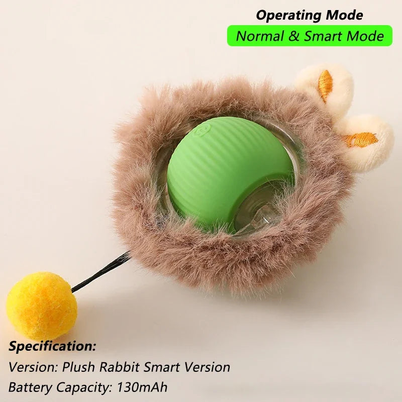 Rechargeable Cat Interactive Rolling Ball Toy