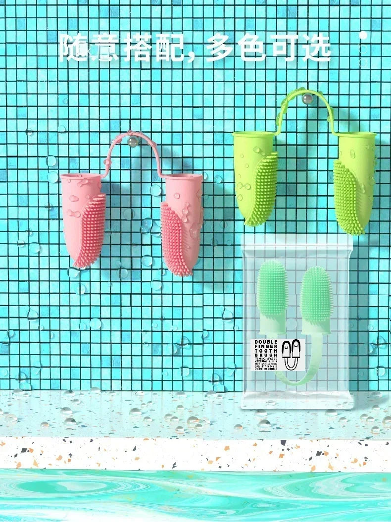 Silicone Pet Finger Toothbrush