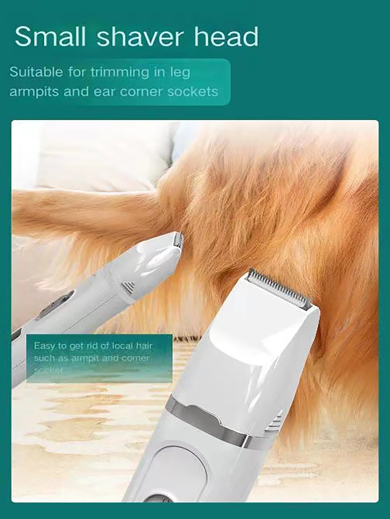 Rechargeable Electric Pet Hair Clipper