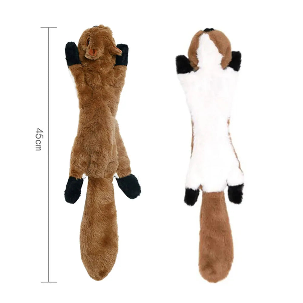 Stuffing-Free Squeaky Dog Chew Toy