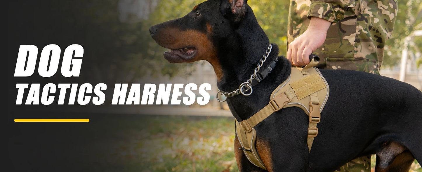Tactical Dog Training Harness