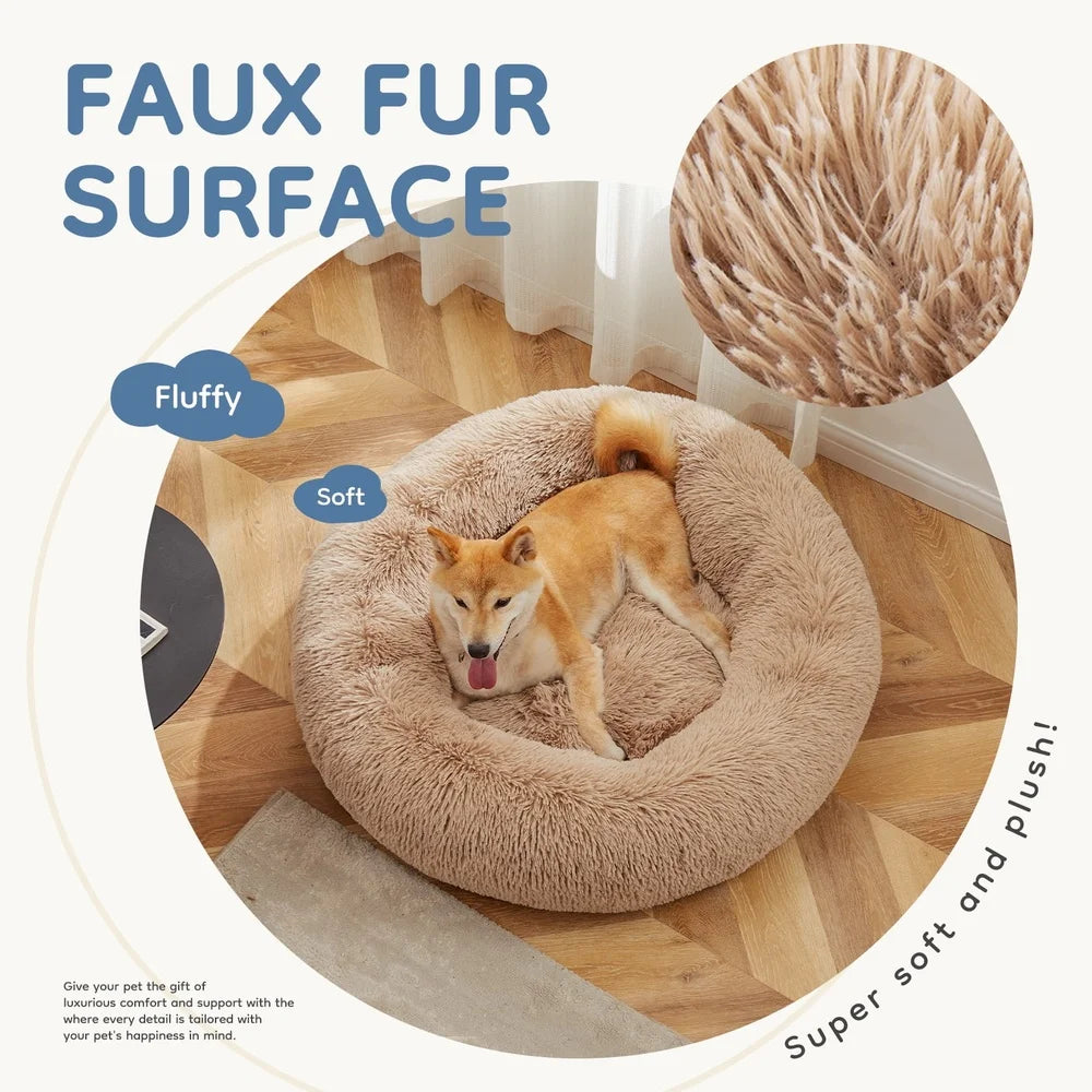 Calming Donut Pet Bed