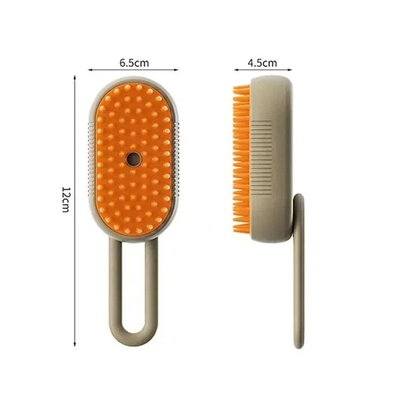 3-in-1 Electric Steamy Pet Brush
