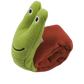 Plush Snail Puzzle Feeder Toy