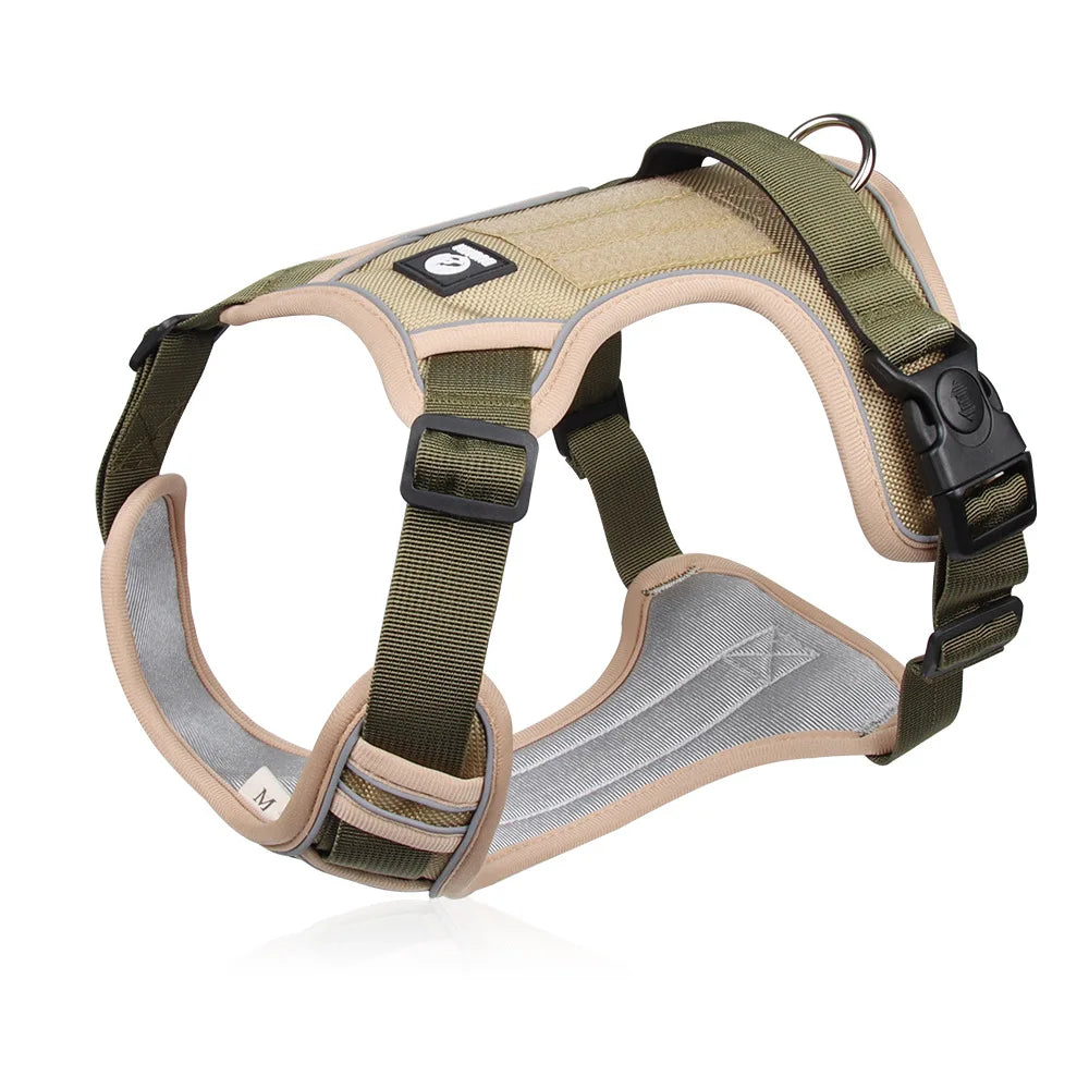 Reflective Tactical Dog Harness – Medium & Large