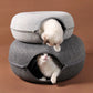 Donut Cat Tunnel Bed & Playhouse