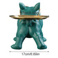 30cm Bulldog Resin Storage Statue