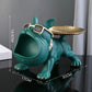 30cm Bulldog Resin Storage Statue