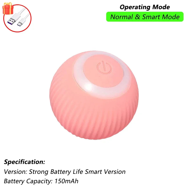 Rechargeable Cat Interactive Rolling Ball Toy