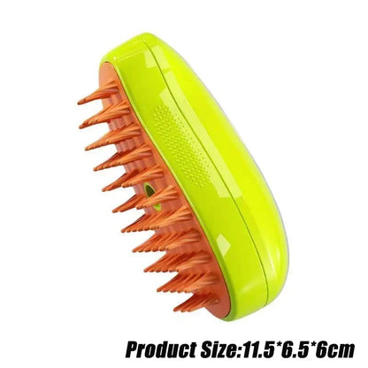 3-in-1 Electric Steamy Pet Brush