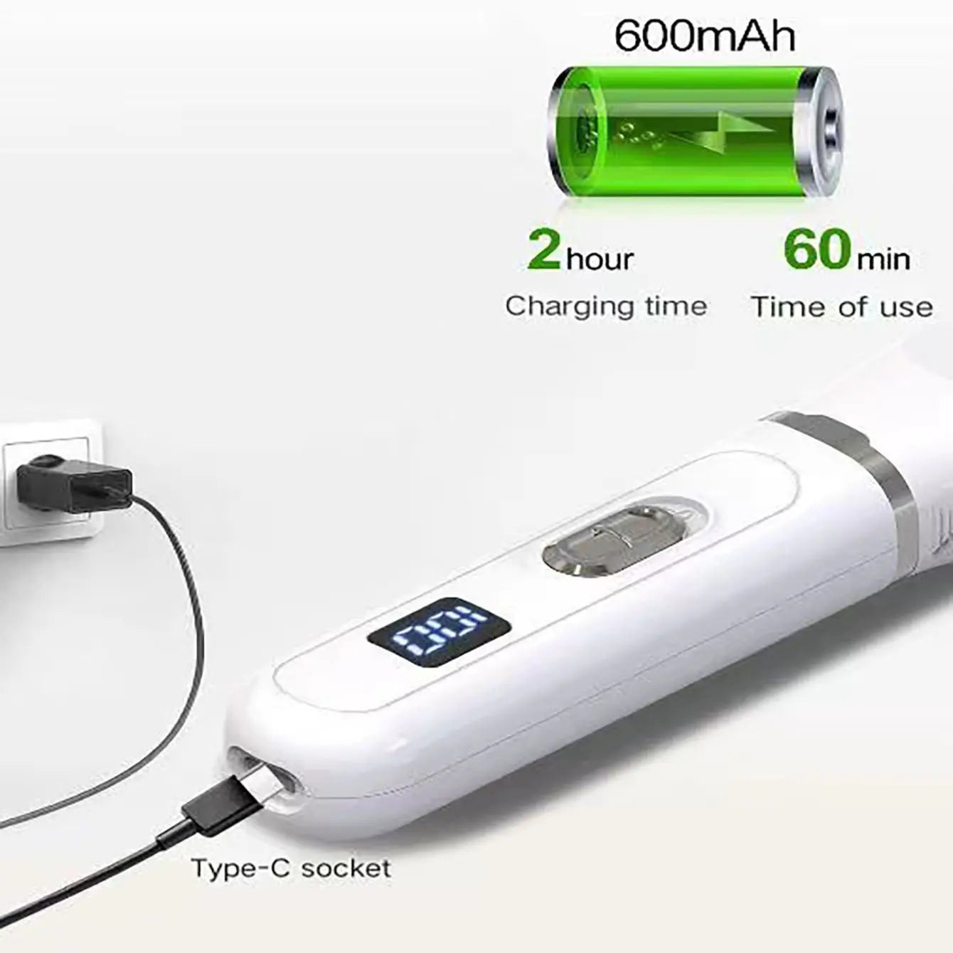 Rechargeable Electric Pet Hair Clipper
