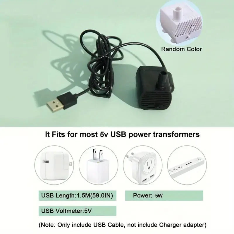 USB Pet Water Fountain (1L)