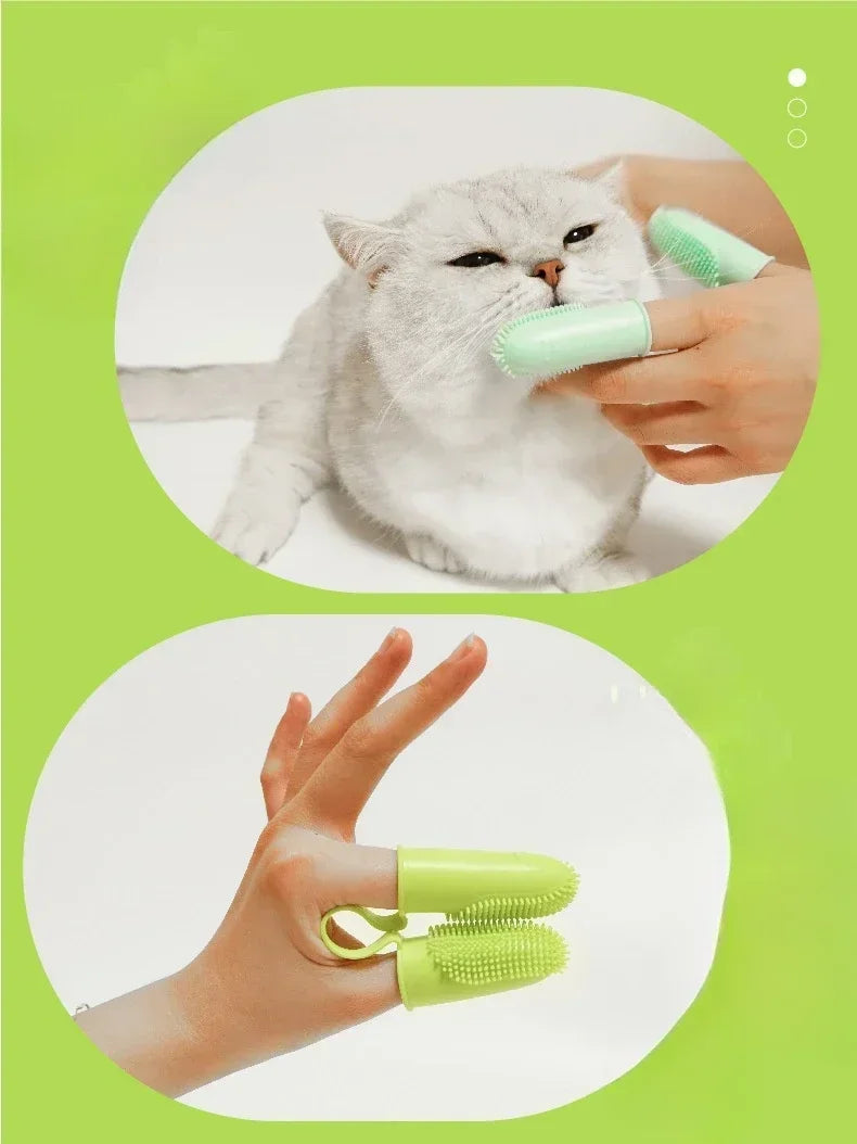 Silicone Pet Finger Toothbrush