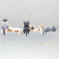 Cartoon Cat Fish Tank Ornament