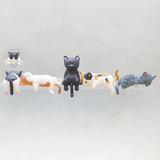 Cartoon Cat Fish Tank Ornament