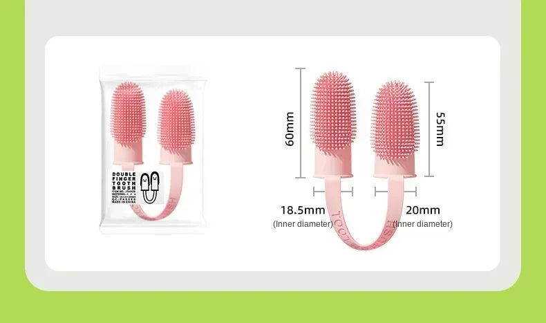 Silicone Pet Finger Toothbrush