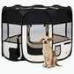 Foldable Dog Playpen with Carry Bag