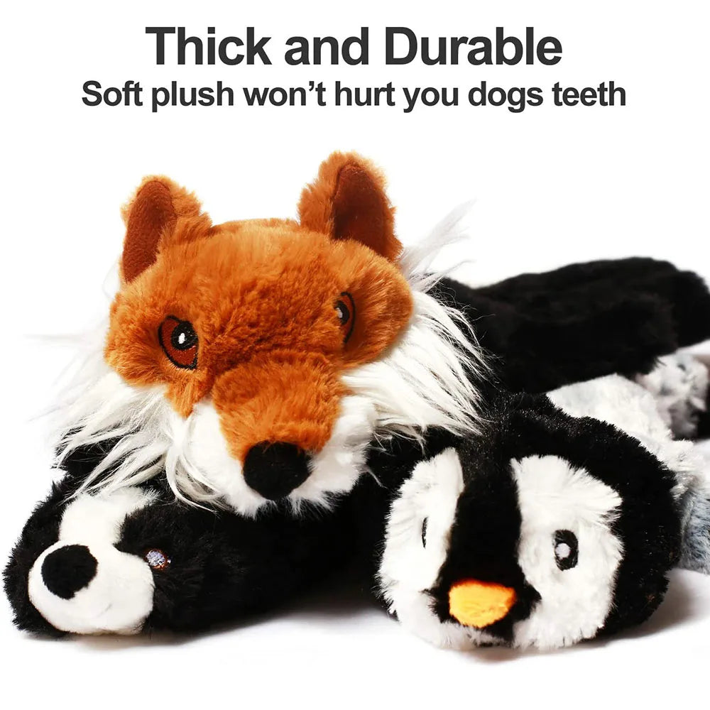 Stuffing-Free Squeaky Dog Chew Toy