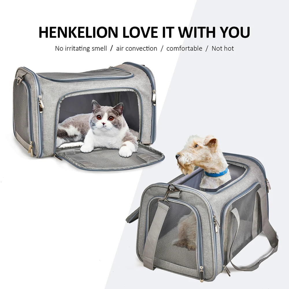 Soft-Side Pet Carrier Backpack
