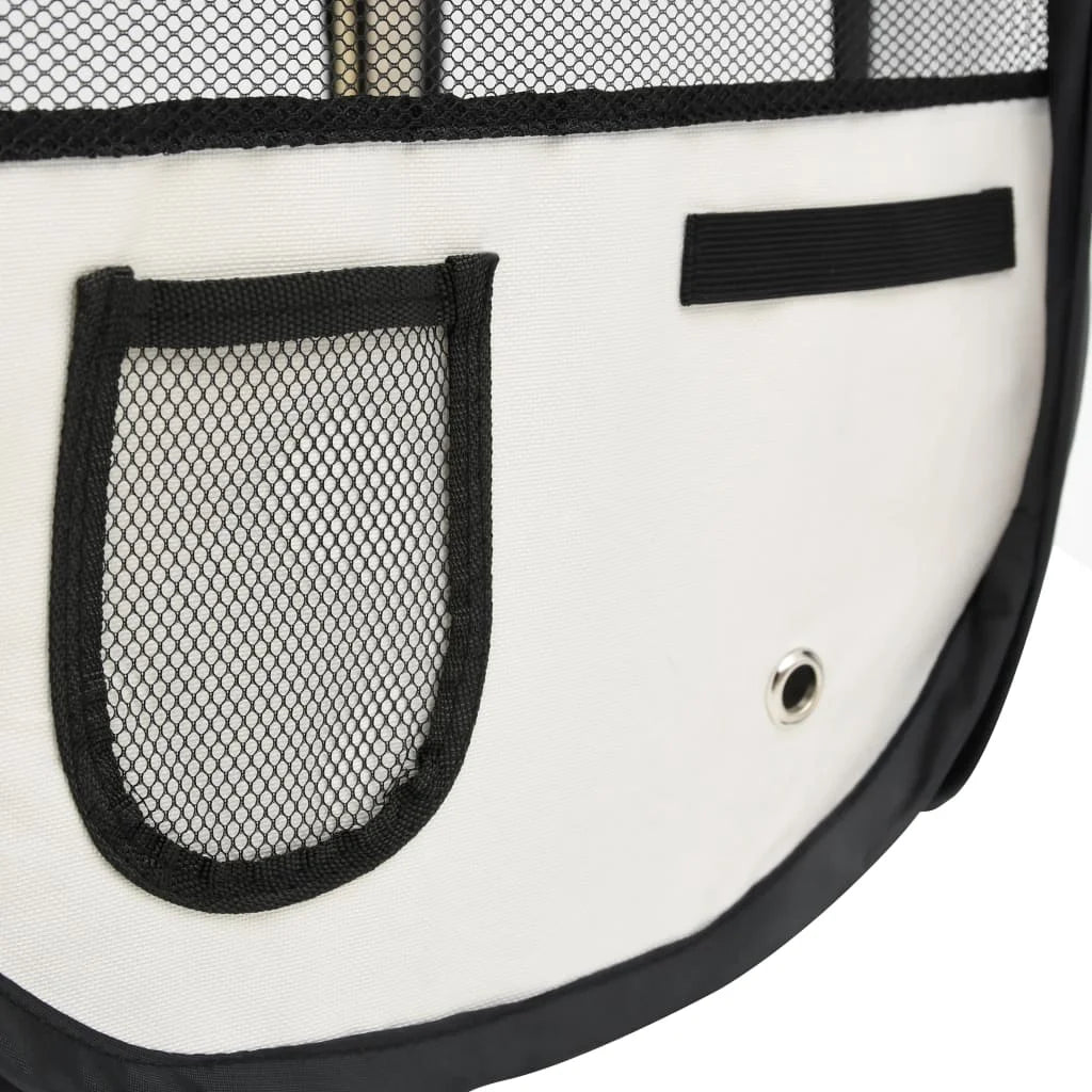 Foldable Dog Playpen with Carry Bag
