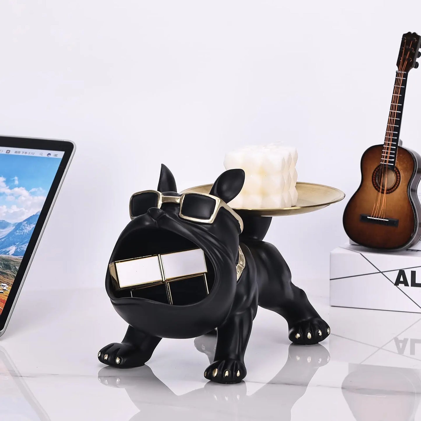 French Bulldog Key Holder Tray