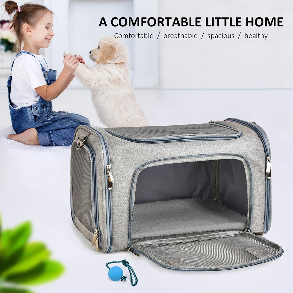 Soft-Side Pet Carrier Backpack