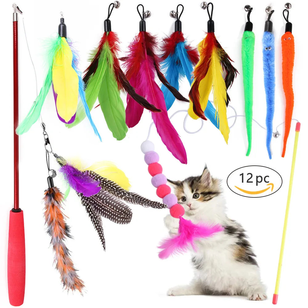 DualPet 20-Piece Cat Toy Variety Set