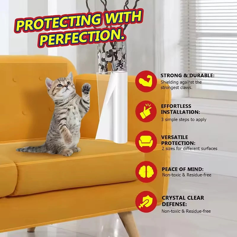 Cat Scratch Furniture Protector Tape
