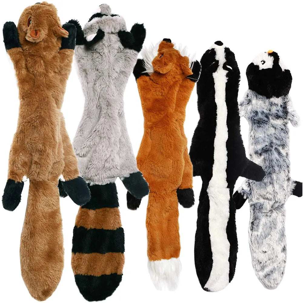 Stuffing-Free Squeaky Dog Chew Toy