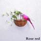 Handmade Feather Parrot Lawn Ornament