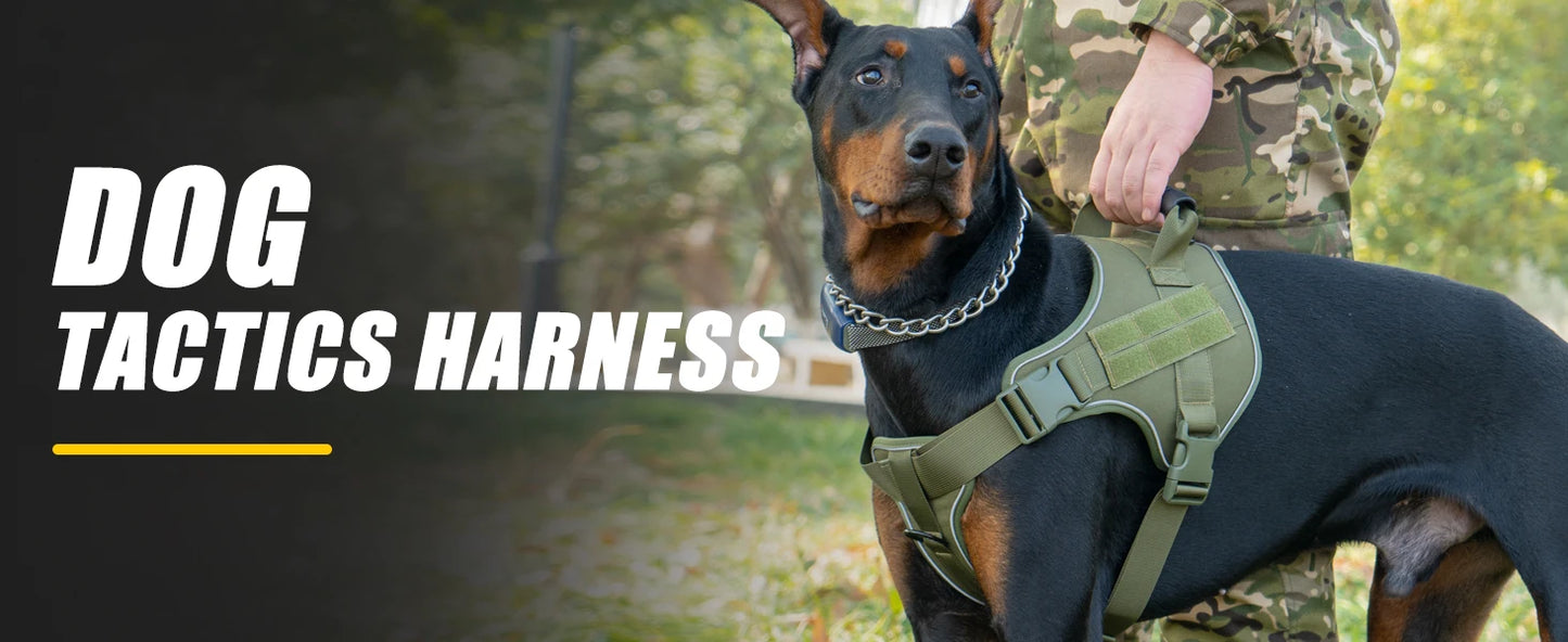Tactical Dog Training Harness