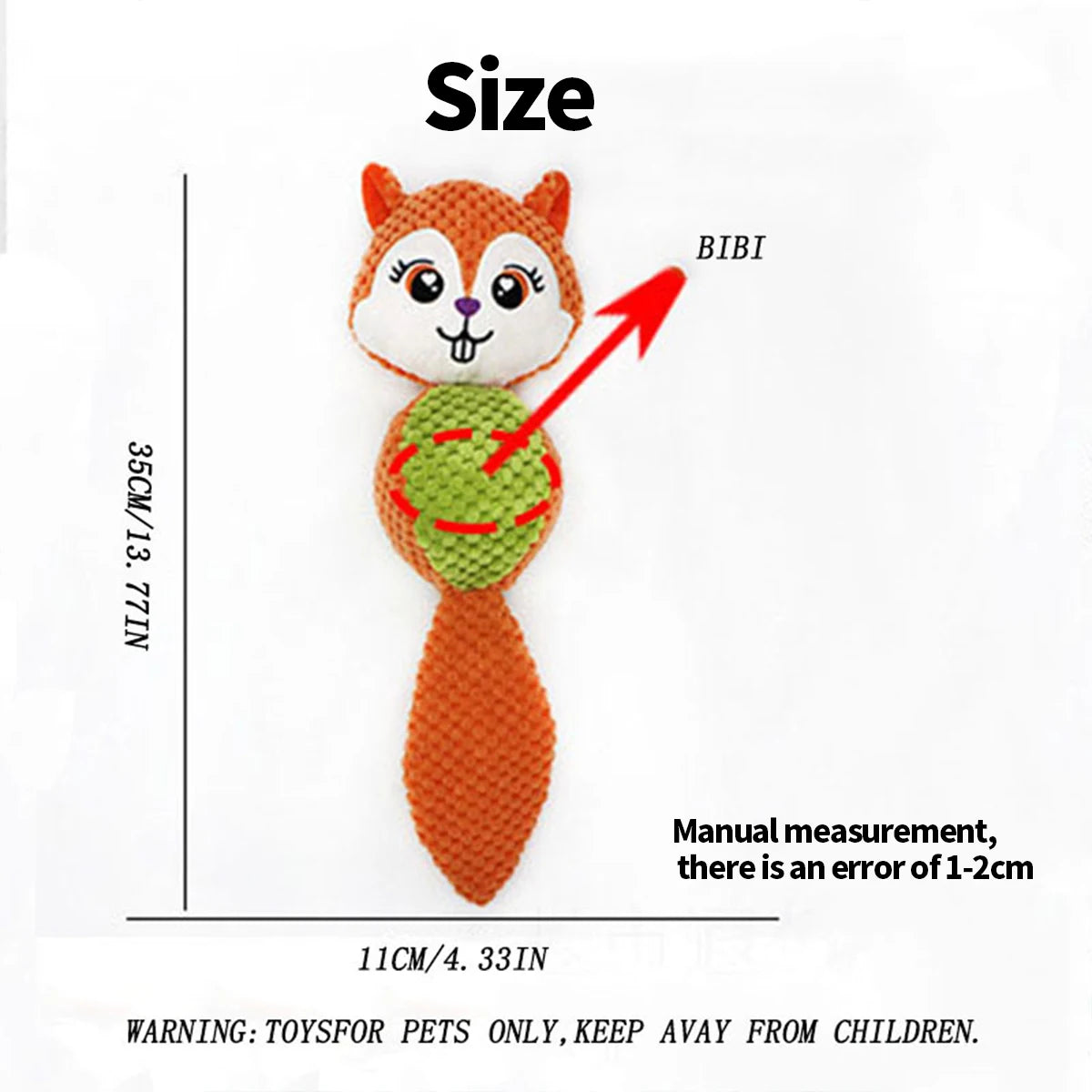 Corn Dog Plush Interactive Voice Toy